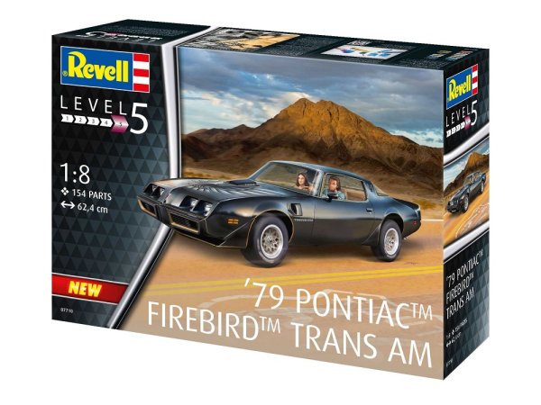 Revell Plastikový model auta Pontiac Firebird Trans Am