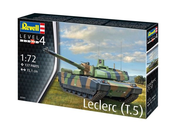 Revell Plastikový model tanku Leclerc T5