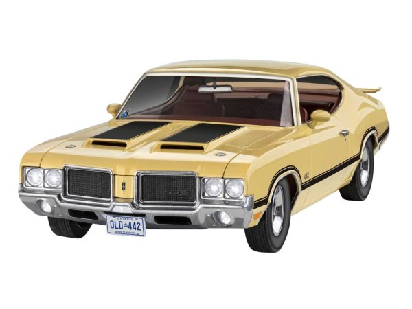 Revell ModelSet - Plastikový model auta ´71 Oldsmobile 442 Coupé