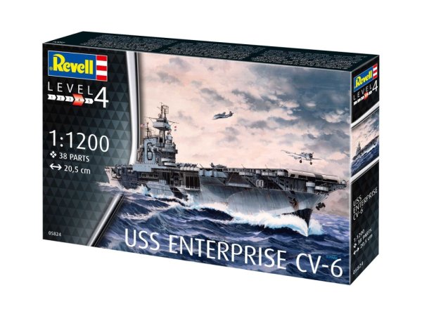 Revell Plastikový model lodě USS Enterprise