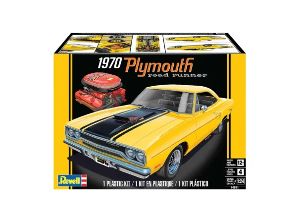 Revell Plastikový model auta 1970 Plymouth Roadrunner