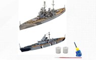 Revell Gift-Set - Plastikový model lodě Bismarck Battle - První sada diorámat Bismarckova bitva