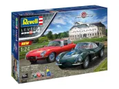 Revell Gift-Set - Plastikový model auta "100 Years Jaguar" - 100. výročí Jaguar