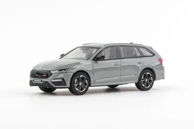 Abrex Škoda Octavia IV Combi RS (2020) - Šedá Steel Uni