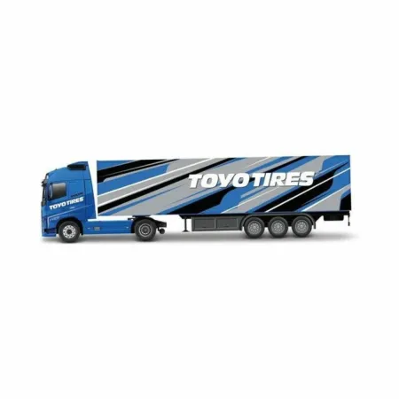 Bburago Sestavený kovový model auta Volvo FH16 Globetrotter 750 XXL / Trailer - Toyo Tires