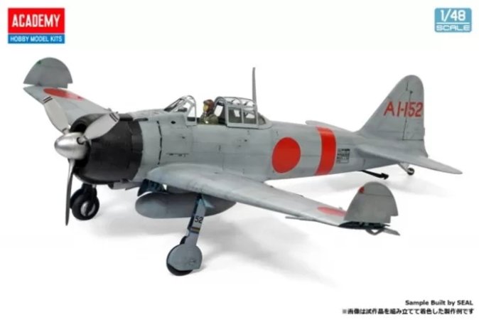 Academy Plastikový model letadla A6M2b Zero Fighter Modrel 21 "Battle of Midway"