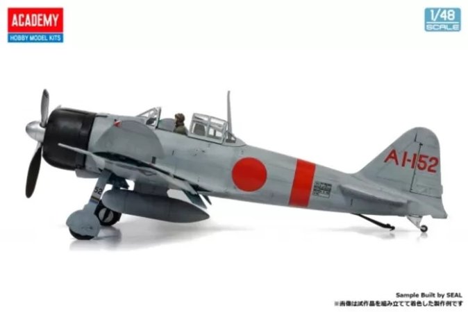 Academy Plastikový model letadla A6M2b Zero Fighter Modrel 21 "Battle of Midway"