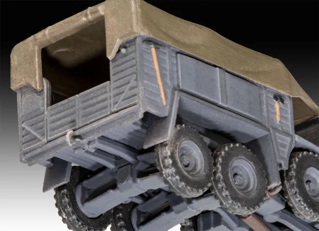 Revell Plastikový model auta Krupp Protze KFZ 69 with 3,7cm Pak
