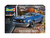 Revell Plastikový model auta 71 Ford Mustang Boss 351