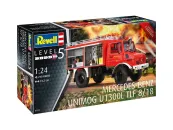 Revell Plastikový model auta Mercedes-Benz Unimog U 1300 L TLF 8/18