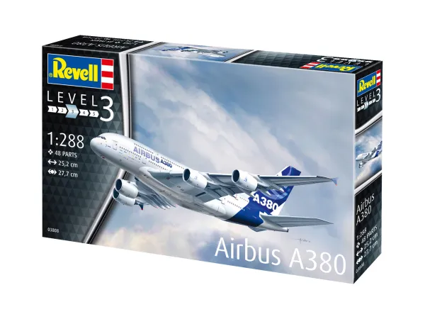 Revell Plastikový model letadla Airbus A380