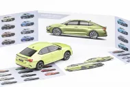 Abrex Škoda Octavia IV RS (2020) - Zelená Pistachio Metalíza