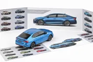 Abrex Škoda Octavia IV RS (2020) - Modrá Ocean Metalíza