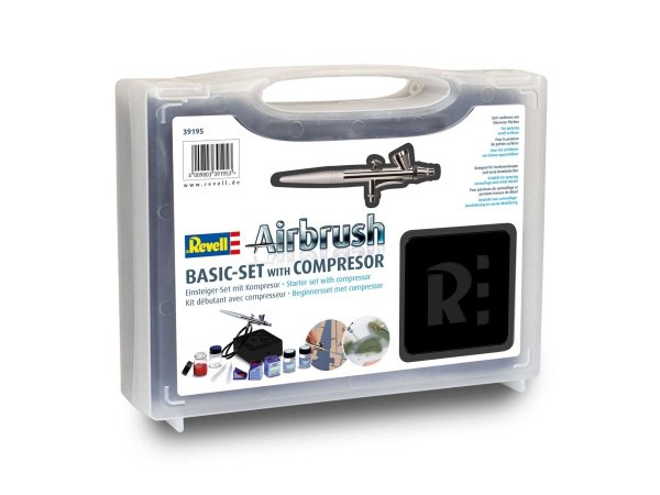 Revell Airbrush - Komplet Set - Základní řada s kompresorem (NEW)