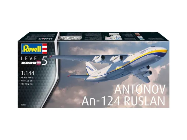 Revell Plastikový model letadla Antonov An-124 Ruslan
