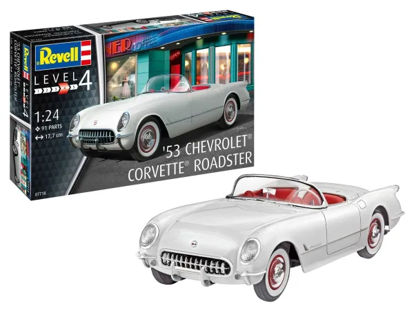 Revell Plastikový model auta '53 Corvette Roadster