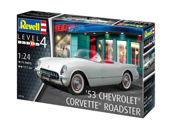 Revell Plastikový model auta '53 Corvette Roadster