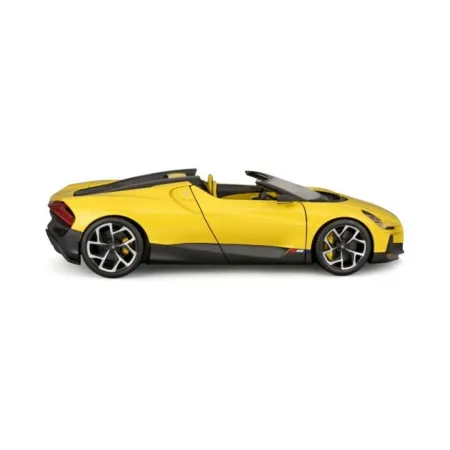 Bburago Sestavený kkovový model auta TOP Bugatti Mistral - Yellow