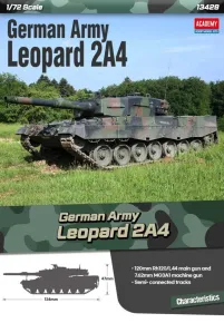 Academy Plastikový model tanku German Army Leopard 2A4
