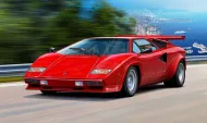 Revell Plastikový model auta Lamborghini Countach LP500S
