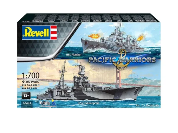 Revell Gift-Set - Plastikový model lodě Pacific Warriors