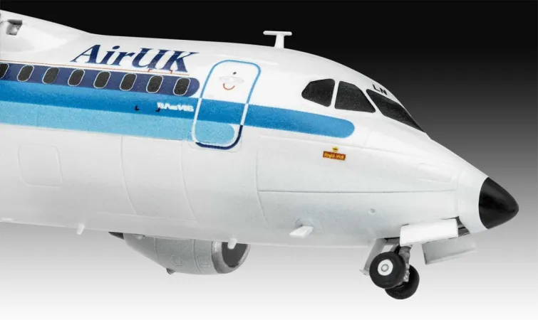 Revell Plastikový model letadla Bae 146 - 200 AirUK (RJ85)