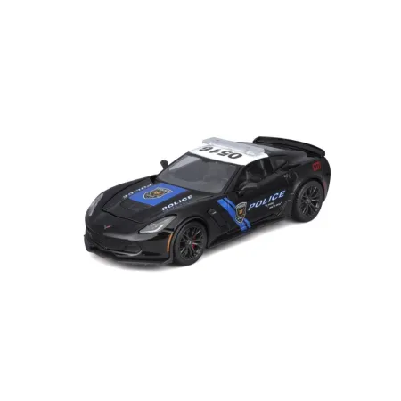 Maisto Sestavený kovový model auta Design Authority, 2015 Corvette Z06