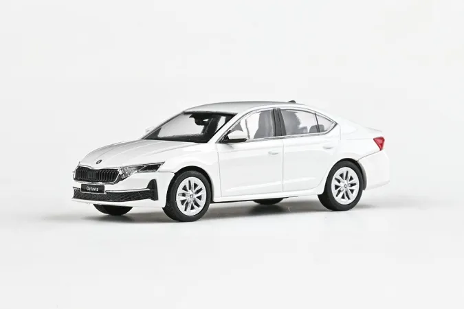 Abrex Škoda Octavia IV FL (2024) - Bílá Candy