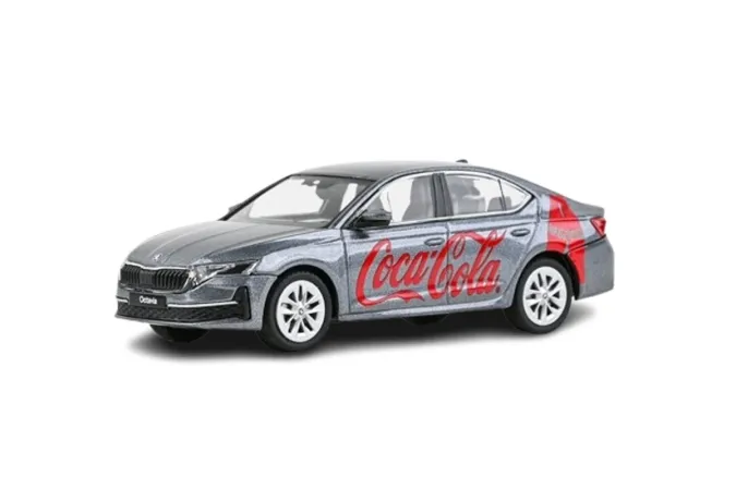 Abrex Škoda Octavia IV FL (2024) - Coca-Cola - stříbrná