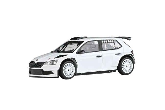 Abrex Škoda Fabia III FL Rally2 Evo (2019) - Bílá - asfaltová kola