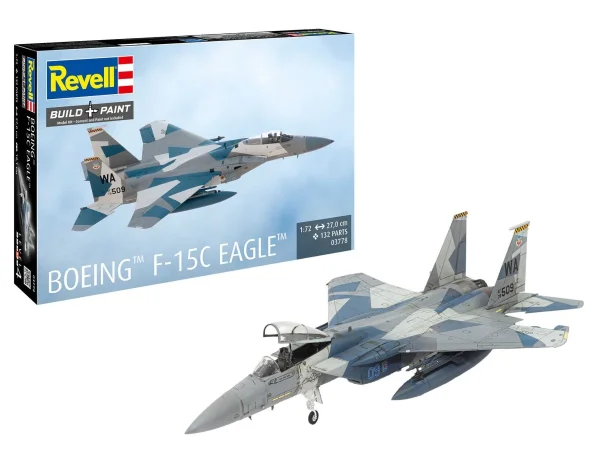 Revell Plastikový model letadla Boeing F-15C Eagle