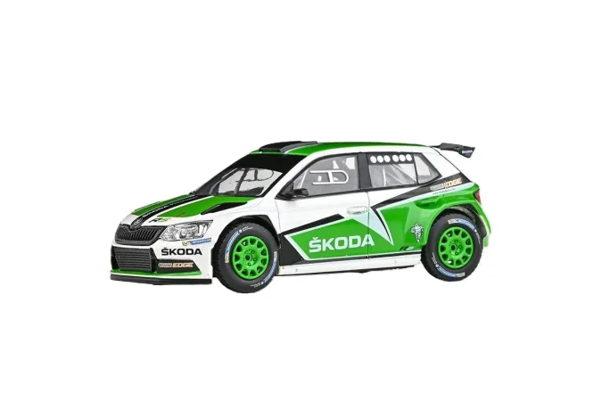 Abrex Škoda Fabia III R5 (2015) - Škoda Motorsport Design 2015 - šotolinová kola