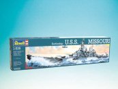 Revell Plastikový model lodě Battleship U.S.S. Missouri