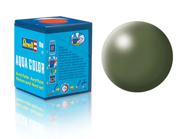 Revell Barva akrylová hedvábně matná - Olivově zelená (Olive green) - č. 361