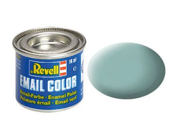 Revell Barva emailová matná - Světle modrá (Light blue) - č. 49
