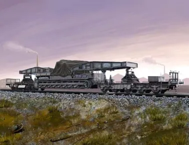 Hobby Boss Rail Transporter for Morser Karl - Výprodej