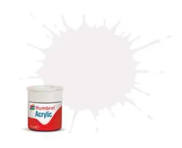 Humbrol Barva akryl Bílá (White) H.34