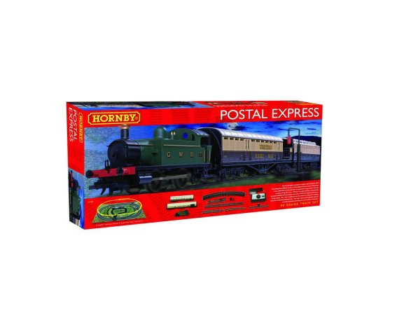 Hornby Modelová železnice analogová - Postal Express Train Set