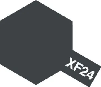 Tamiya Barva akrylová matná - Tmavě šedá (Dark Grey) - Mini XF-24