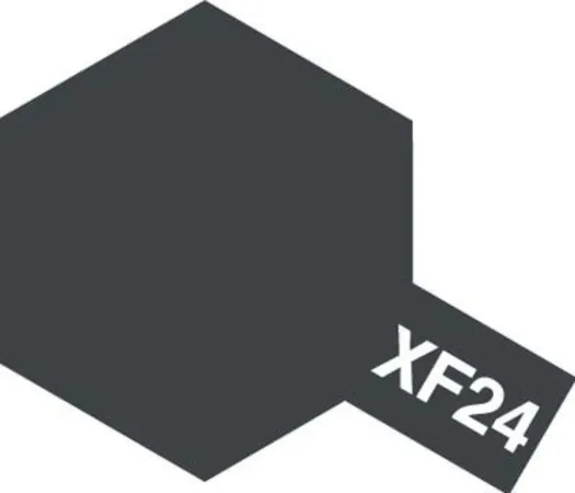 Tamiya Barva akrylová matná - Tmavě šedá (Dark Grey) - Mini XF-24