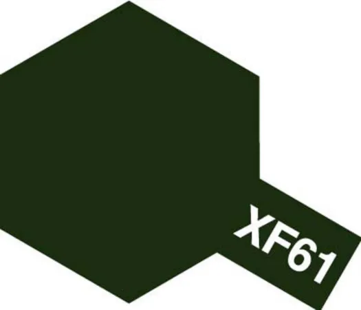 Tamiya Barva akrylová matná - Tmavě zelená (Dark Green) - Mini XF-61