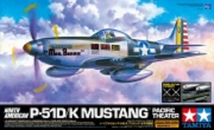 Tamiya North American P-51D/K Mustang - Pacific Theater