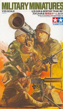 Tamiya U.S. Gun and Mortar Team