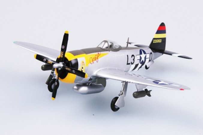 Easy model P-47D-512FS, 406 FG