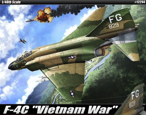 Academy F-4C USAF "Vietnamese War"