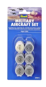 Revell Sada akrylových barev Aqua Color 39071 - Military Aircraft Set