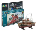 Revell ModelSet - Plastikový model lodě Harbour Tug Boat