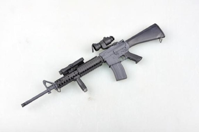 Easy model Plastikový sestavený model zbraně M16A4 - Výprodej