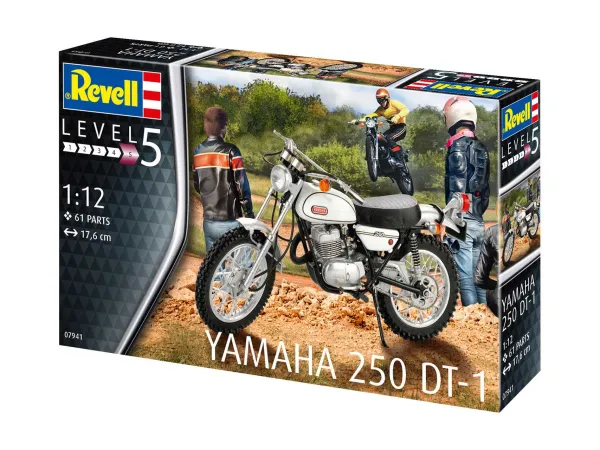 Revell Plastikový model motorky Yamaha 250 DT-1
