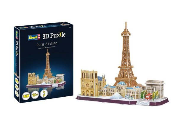 Revell 3D Puzzle Paris Skyline - 114 dílků
